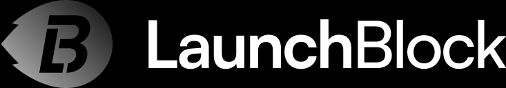 Logo launchblock bw